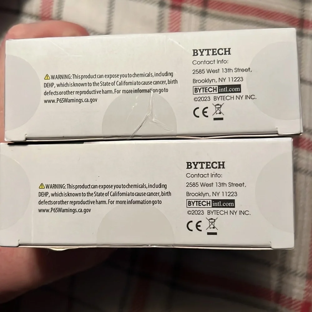 BYTECH True Wireless Airpod case with Carabiner Avacado brand new never opened.